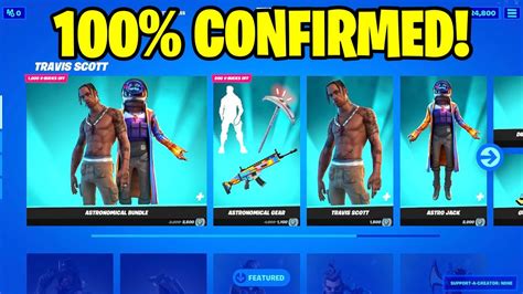 travis scott fortnite skin price